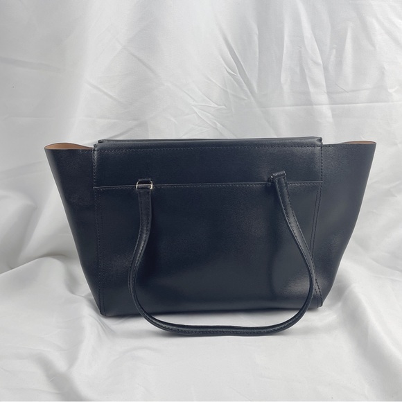 Tory Burch robinson tote large with zipper black - Picture 2 of 5